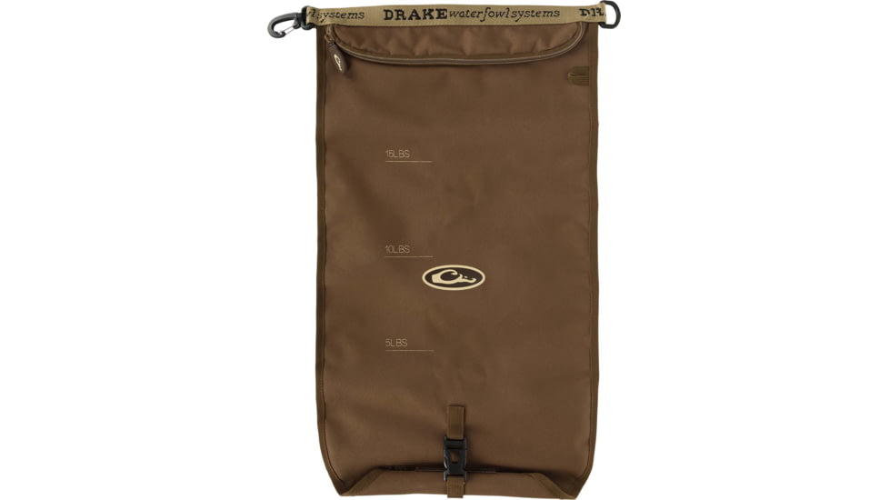 DRAKE Travel Food Bag Gun Dog, Brown, GD8000BRN
