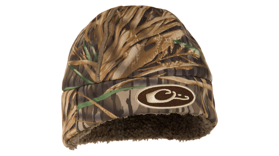 DRAKE MST Windstopper Beanie - Men's, Mossy Oak Original Shadowgrass, DW1807-009