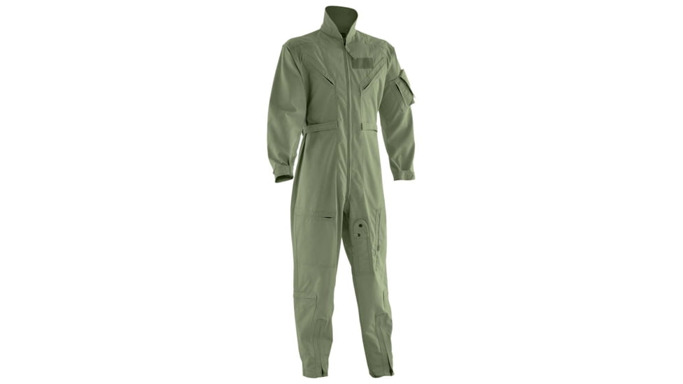 DRIFIRE FORTREX FR 1-Piece 27P Flight Duty Uniform - NAVAIR - Mens, Regular, Sage Green, 42, PHX1-7129-450-SG-42R