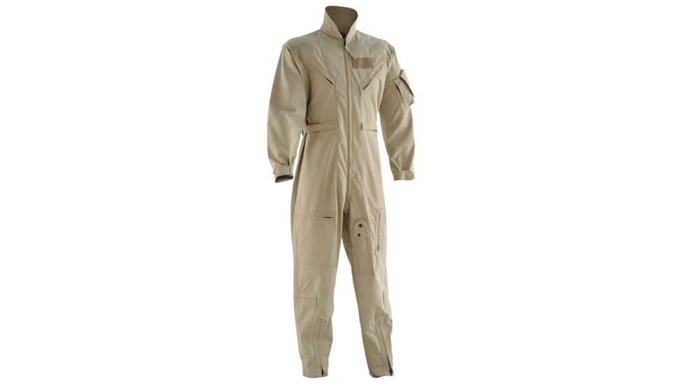 DRIFIRE FORTREX FR 1-Piece 27P Flight Duty Uniform - NAVAIR - Mens, Regular, Tan 499, 38, PHX1-7129-450-TN-38R
