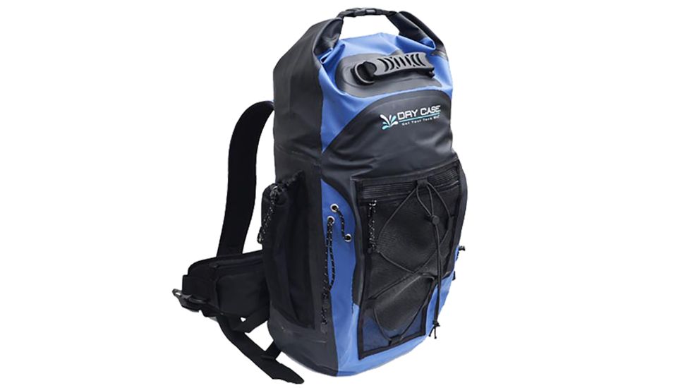 DryCASE Blue 35 Liter Waterproof Adventure Backpack Masonboro 73448