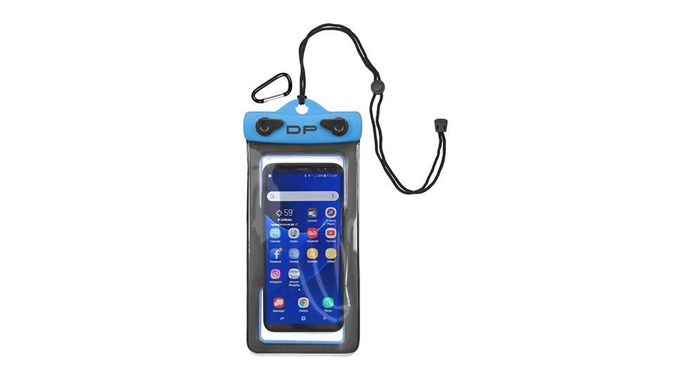 DryPak Cell Phone Case, 4 x 7, Electric Blue, Electric Blue, 1 Year Mfg Warranty, Tpu/Pp, DP-45594