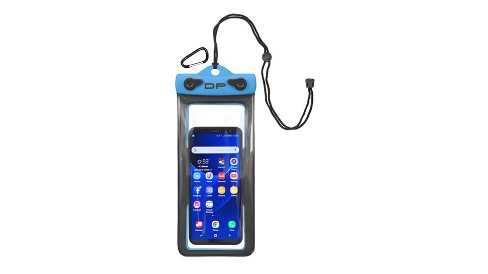 DryPak Cell Phone Case, 4 x 8, Electric Blue, Electric Blue, 1 Year Mfg Warranty, Tpu/Pp, DP-45624