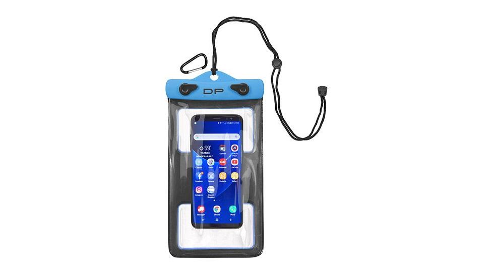 DryPak Cell Phone Case, 5 x 8, Electric Blue, Electric Blue, 1 Year Mfg Warranty, Tpu/Pp, DP-45655