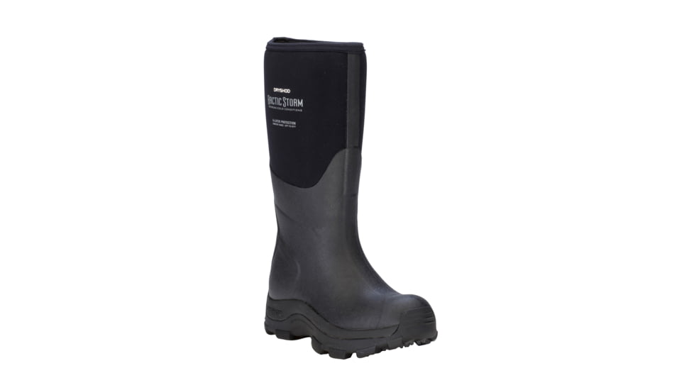 Dryshod Arctic Storm Gussett Winter Boot - Mens, Black/Grey, 9, ARSG-WH-BK-012