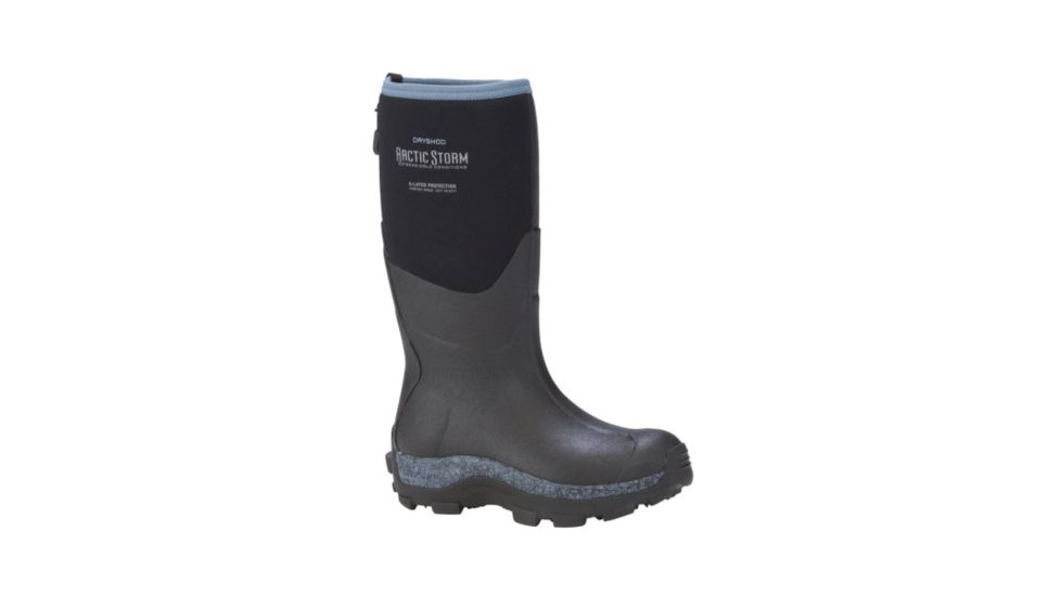 Dryshod Arctic Storm Hi Winter Boot - Women's, Black/Blue, 10 ARS-WH-BL-010
