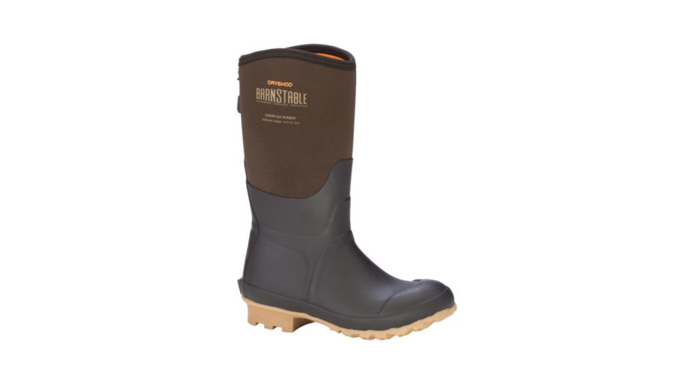 Dryshod Barnstable Mid Farm Boot - Women's, Gum Brown/Peanut, 6 BSB-WM-BR-006
