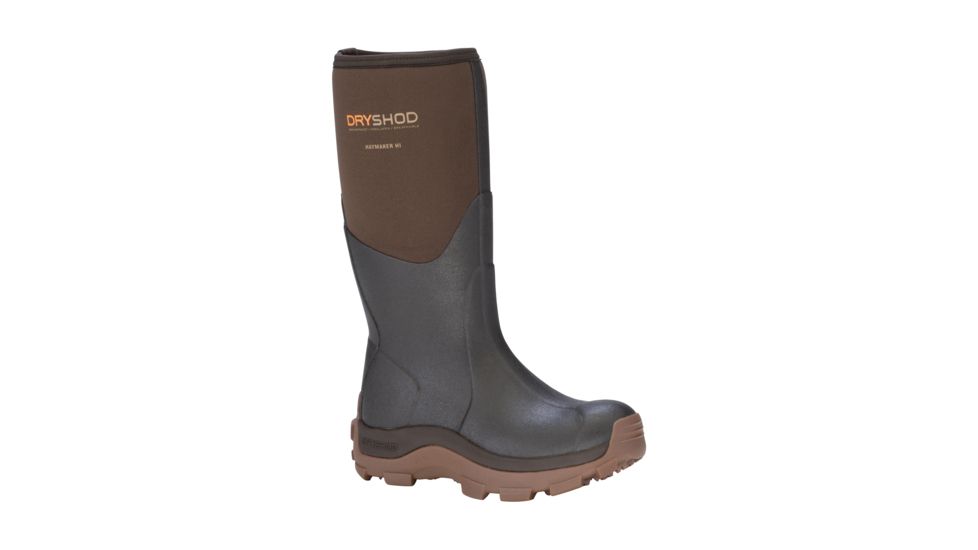 Dryshod Haymaker Hi Farm Boot - Women's, Brown/Peanut, 6 HAY-WH-BR-006