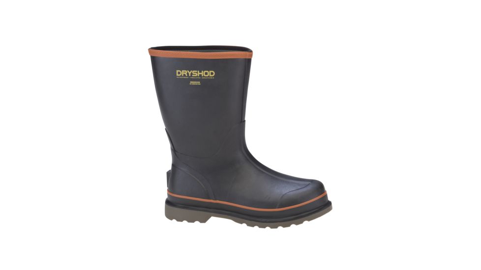 Dryshod Hogwash Women's Boot, Black/Red, 8 HGW-WM-RD-008