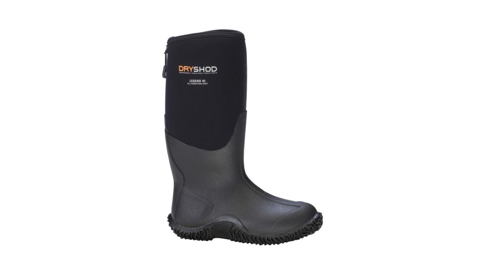 Dryshod Legend Hi Boot - Women's, Black/Neon, 11 LEG-WH-BKNE-011