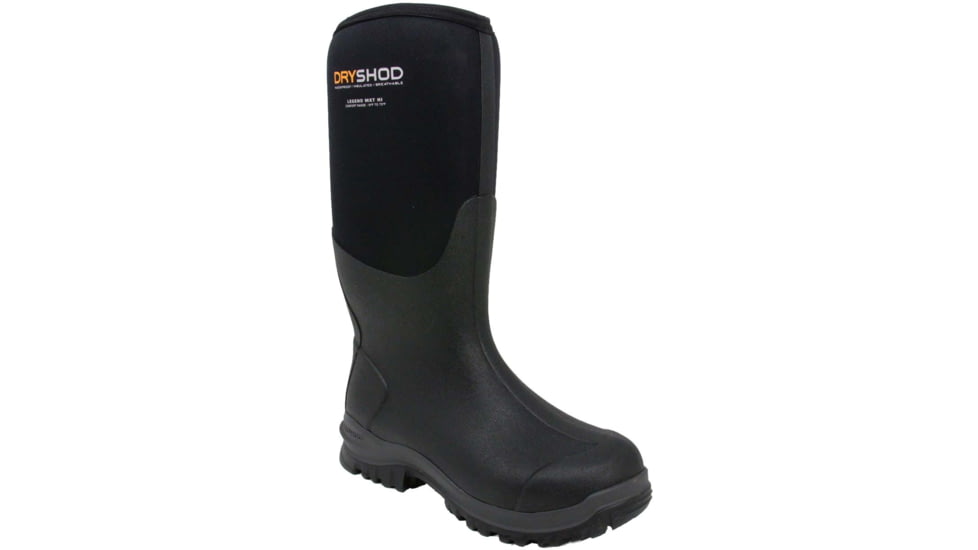 Dryshod Legend MXT Hi Adventure Boot - Mens, Black/Neon, 10, LGX-MH-BK-010
