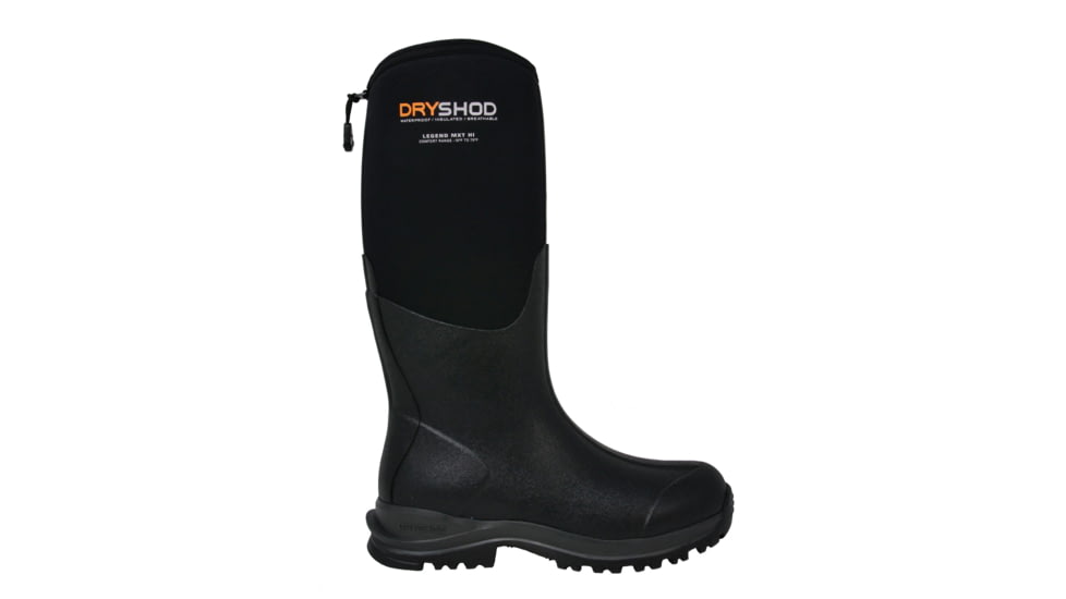 Dryshod Legend MXT Mid Adventure Boot - Womens, Black/Grey, 7, LGX-WM-BK-007