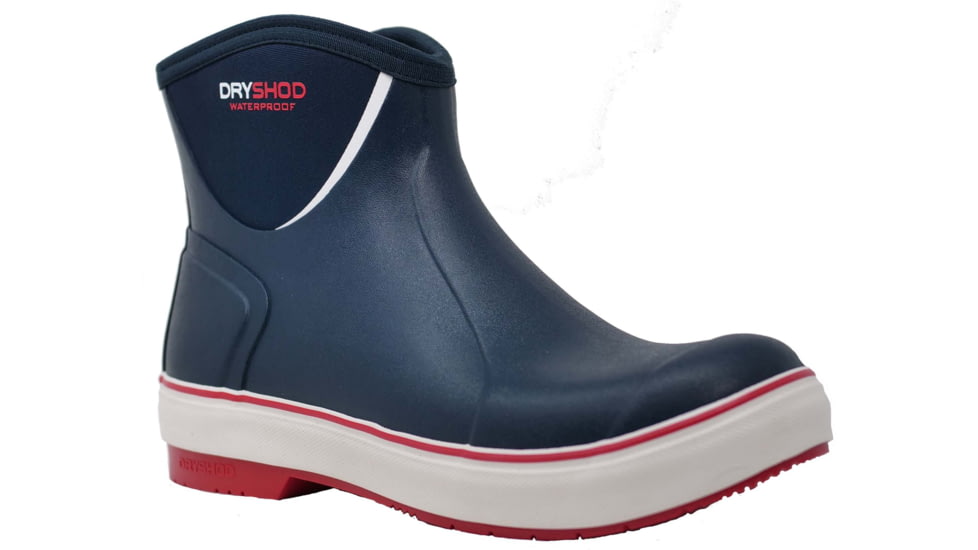 Dryshod Slipnot Deck Winter Boot - Mens, Navy/Red, 10, SLN-MA-NV-010