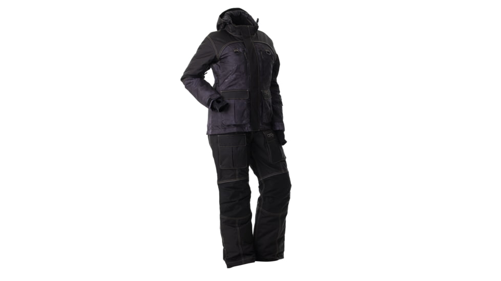 DSG Outerwear Arctic Appeal 2.0 Ice Fishing Dropseat Bib, Black, XS, 45327