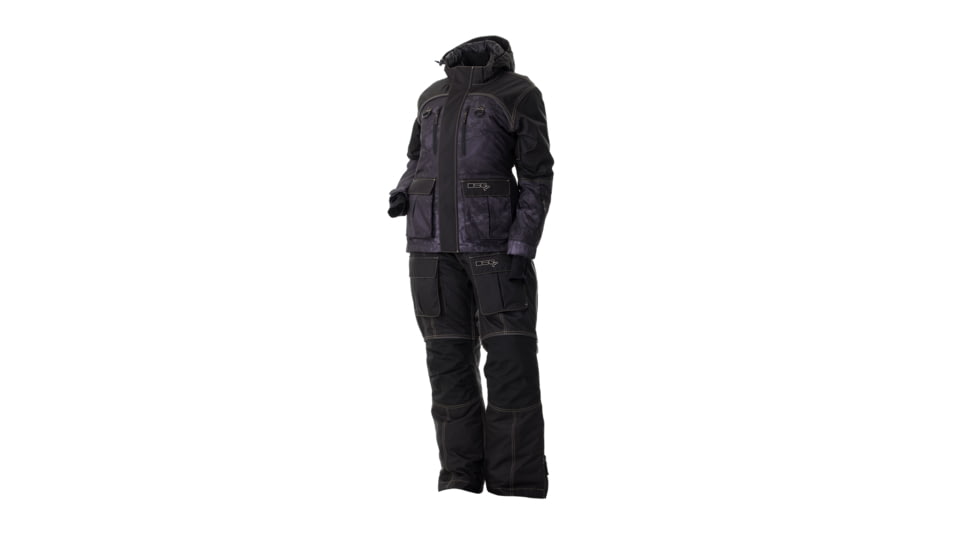 DSG Outerwear Arctic Appeal 2.0 Ice Fishing Dropseat Bib, Black, XS, 45327
