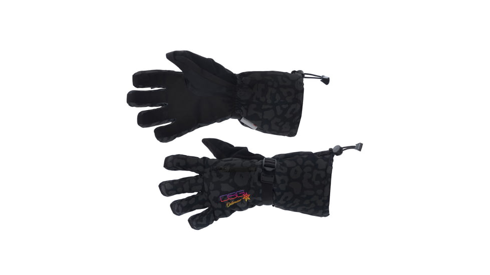 DSG Outerwear Craze 6.0 Glove - Womens, Ghost Leopard, Medium, 52468
