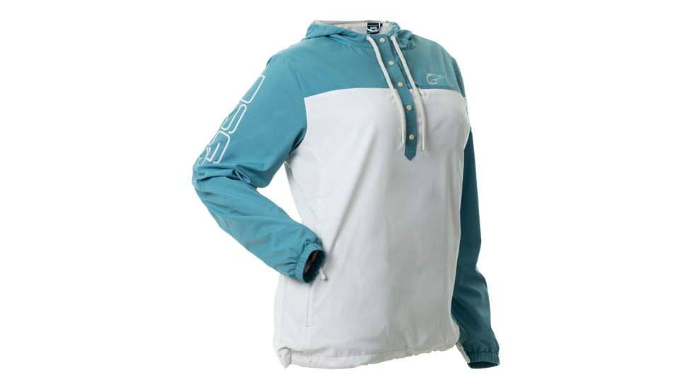 DSG Outerwear Kira Anorak - Womens, Dusty Teal/Off White, XS, 45489