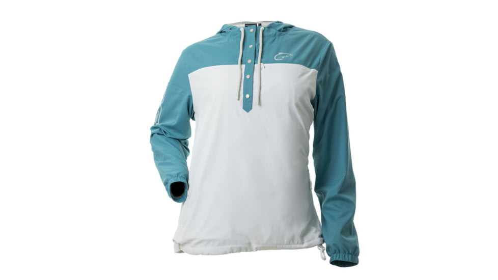 DSG Outerwear Kira Anorak - Womens, Dusty Teal/Off White, XS, 45489