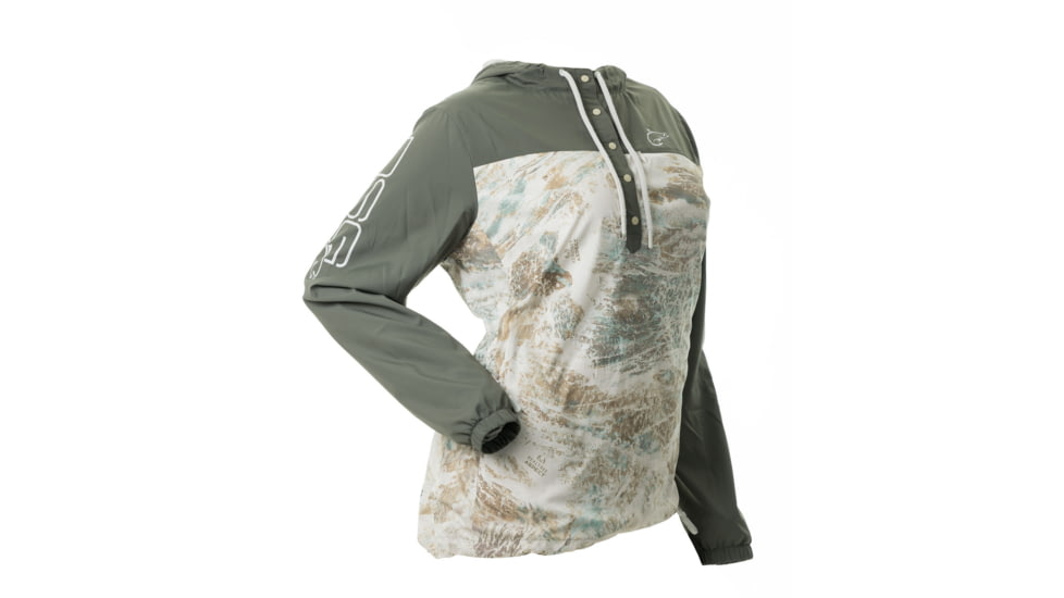 DSG Outerwear Kira Anorak - Womens, Sage/RT Aspect Key West, 2XL, 45503