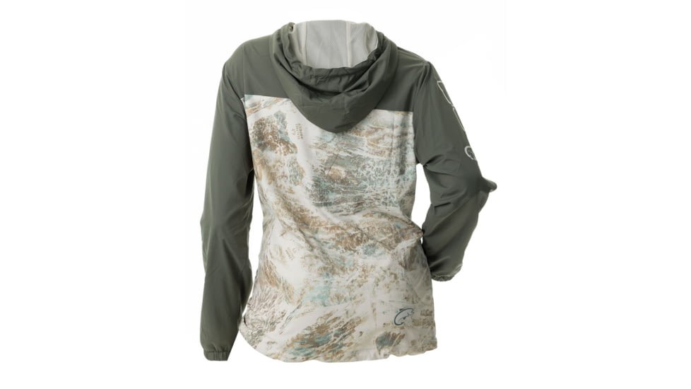 DSG Outerwear Kira Anorak - Womens, Sage/RT Aspect Key West, 2XL, 45503