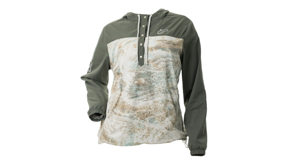 DSG Outerwear Kira Anorak - Womens, Sage/RT Aspect Key West, 2XL, 45503