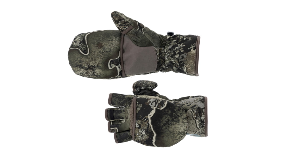DSG Outerwear Sherpa Fleece Flip Top Mitten - Womens, Realtree Excape, Large, 518425