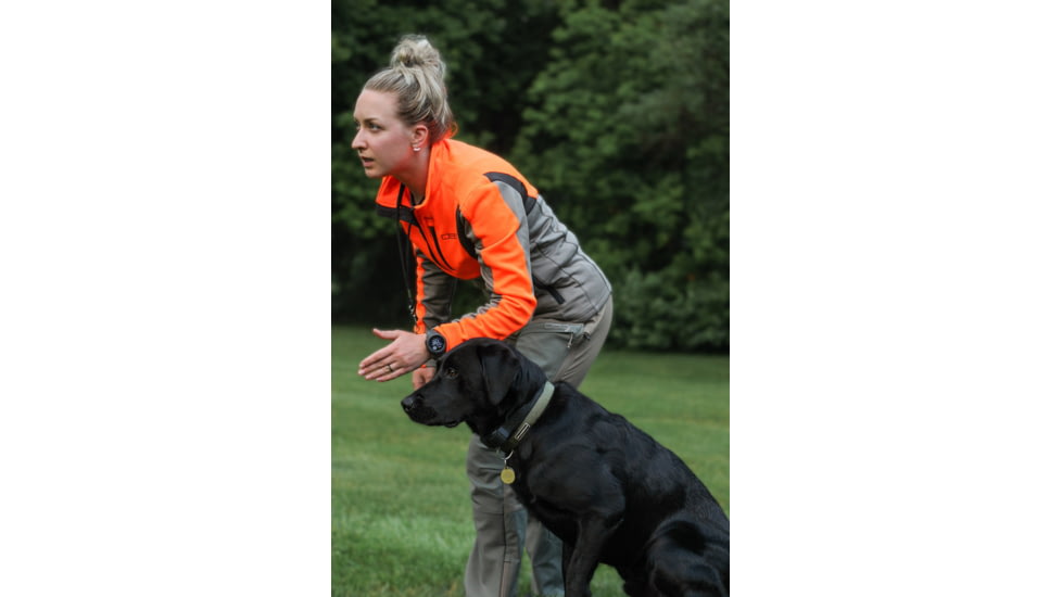 DSG Outerwear Upland Performance Fleece - Women's, Medium, Blaze Orange/Stone, 51833