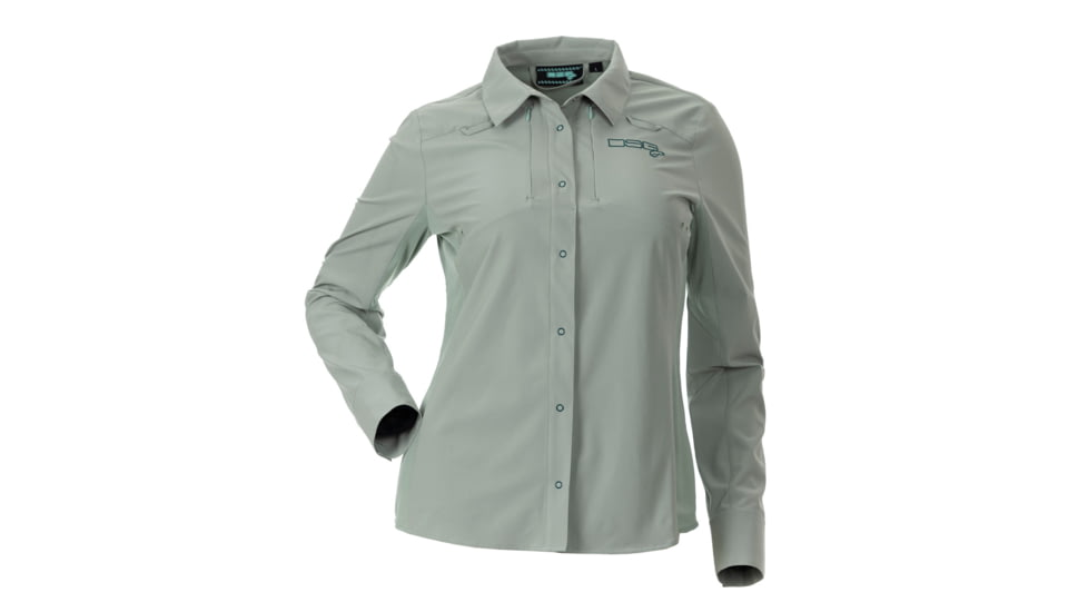 DSG Outerwear Victoria Snap-up Shirt- Womens, Lichen, 2XL, 50110