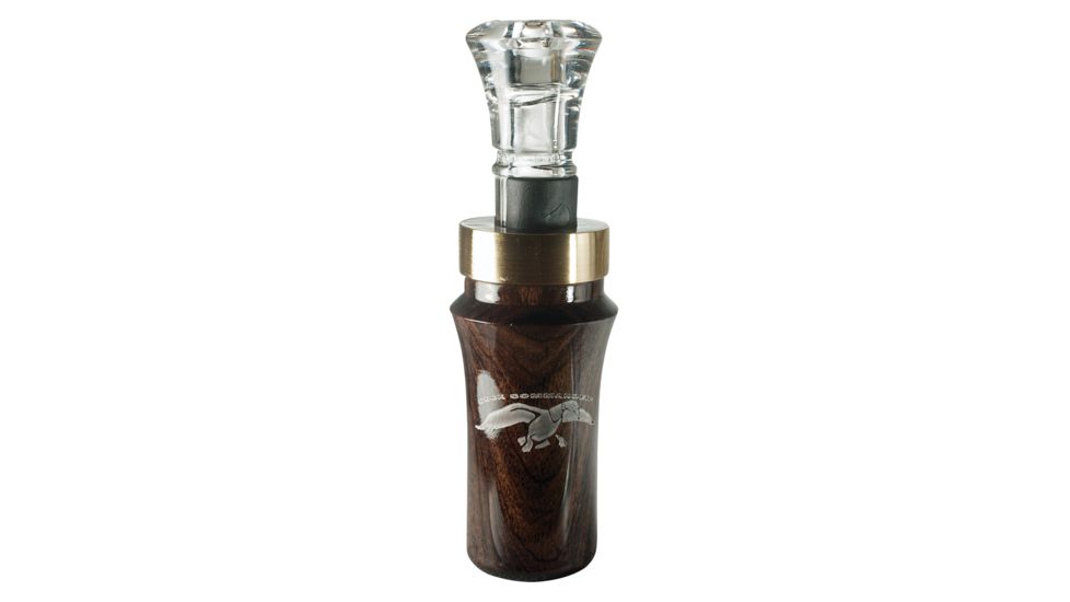 Duck Commander DCBW 1972 Black Wood Duck Call Double Reed Wood Black