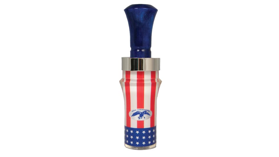 Duck Commander DCHLS Homeland Security Duck Call Dbl Reed Acrylic American Flag