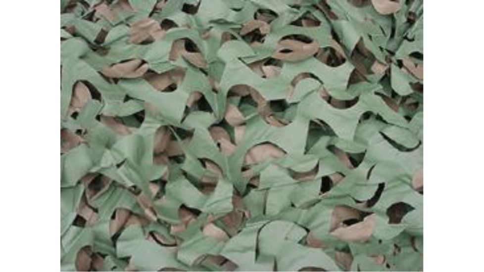Duck Commander M4 Camo Blind Material 7 Feet 8 Inches X 10 Feet Expanded, Green/Brown 55790