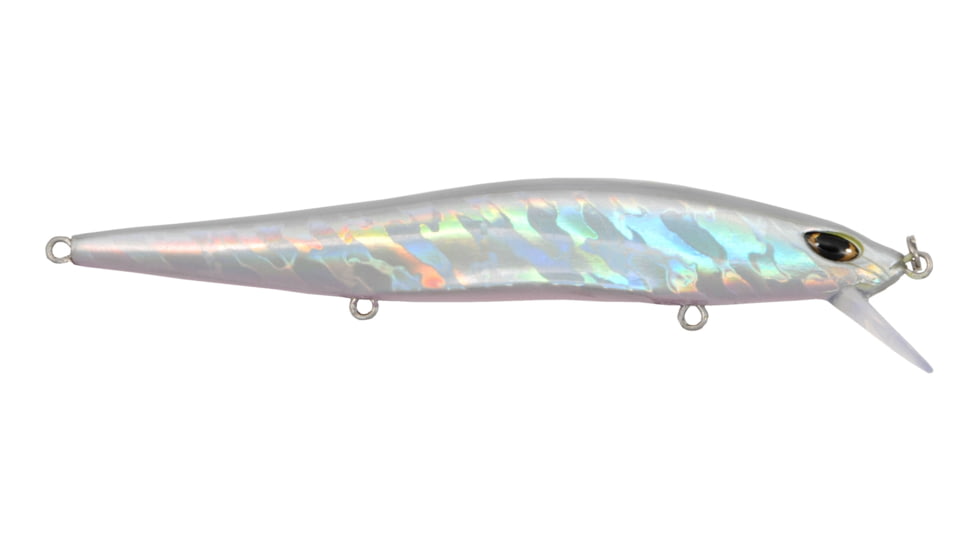 Duckett Fishing BD 115 Suspenfing Jerkbait, Chrome Shad, 115 mm, BDJ115-CS