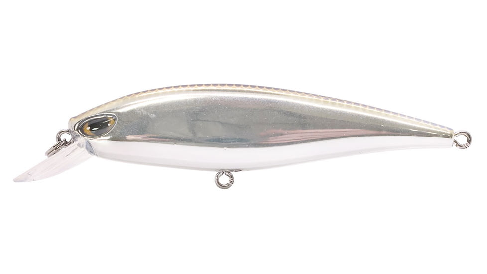 Duckett Fishing BD 79 Jerkbait, 2.9in, 3/8oz, Chrome, BD79-C
