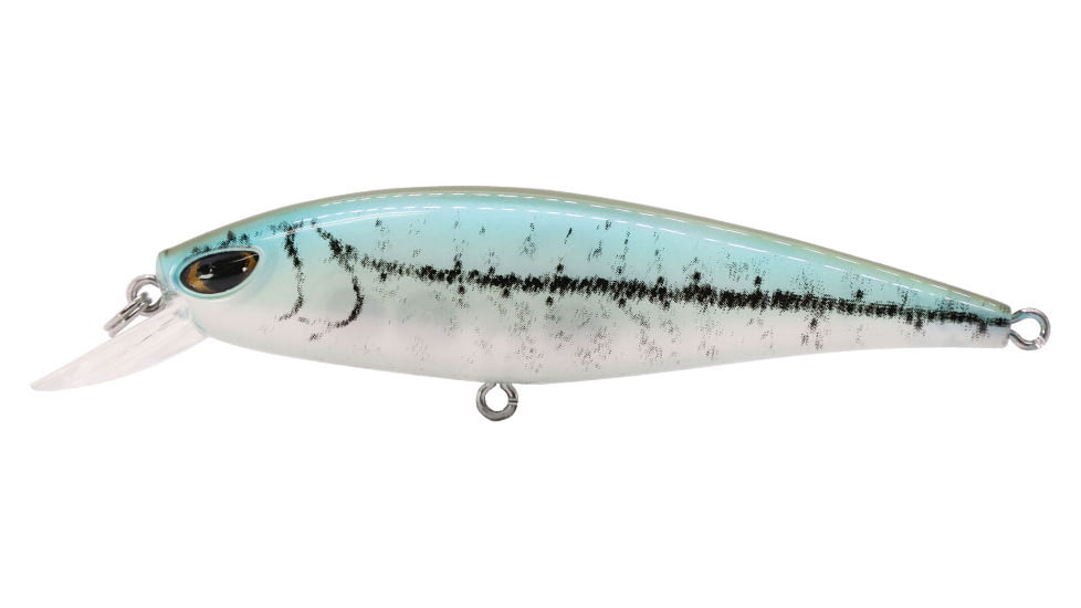 Duckett Fishing BD 79 Jerkbait, 2.9in, 3/8oz, Wasagi, BD79-W