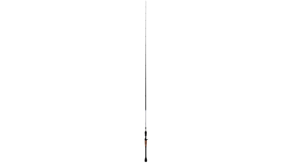 Duckett Fishing Black Ice Casting Rod, Med, Black, 7ft 2in, DFBI72M-C