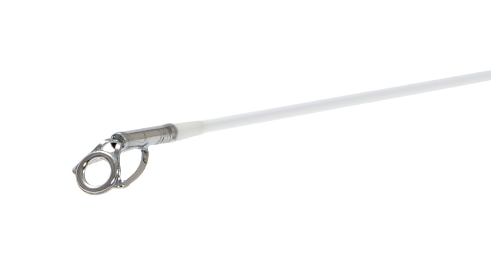 Duckett Fishing Crapple Slayer Lt Mod Fast Spinning Rod, Medium, White, 6 ft 3 in, DFCR63ML-S