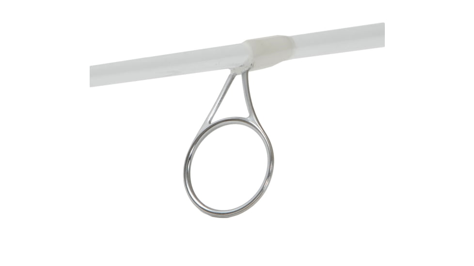 Duckett Fishing Crapple Slayer Lt Mod Fast Spinning Rod, Medium, White, 6 ft 3 in, DFCR63ML-S