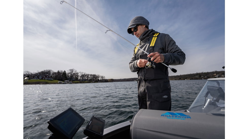 Duckett Fishing Crapple Slayer Lt Mod Fast Spinning Rod, Medium, White, 6 ft 3 in, DFCR63ML-S