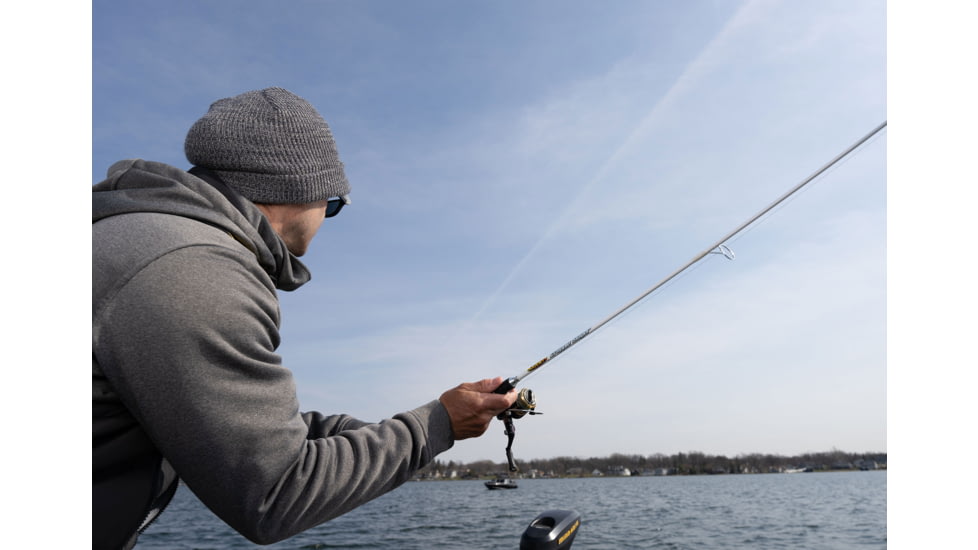 Duckett Fishing Crapple Slayer Lt Mod Fast Spinning Rod, Medium, White, 6 ft 3 in, DFCR63ML-S