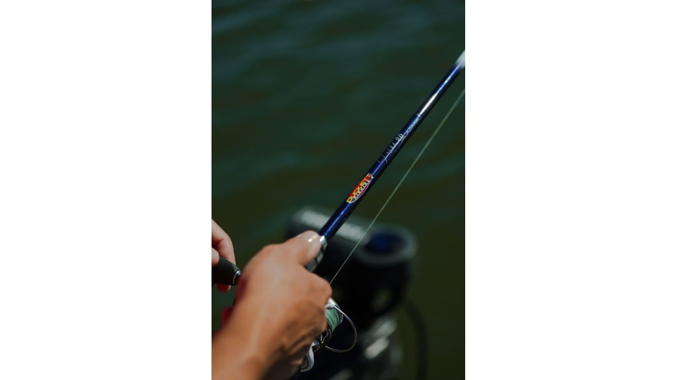 Duckett Fishing Jacob Wheeler Signature Series 2.0 Lt X Fast Spinning Rod, Medium, White/Blue, 6 ft 10 in, DFJWT610ML-S