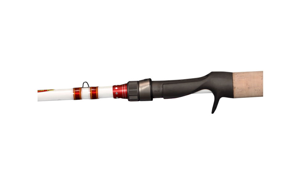 Duckett Fishing Micro Magic Pro Casting Rods, Med-Heavy, White, 6ft9in, DFMP69MH-C