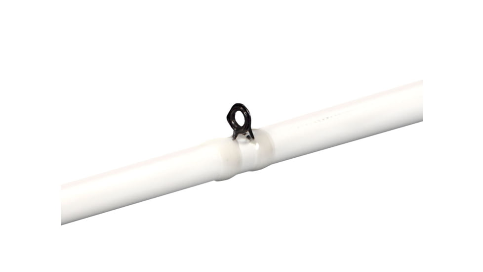 Duckett Fishing Micro Magic Pro Crankin Rod, Medium Heavy, White/Red, 7 ft 10 in, DFMP710MH-CC