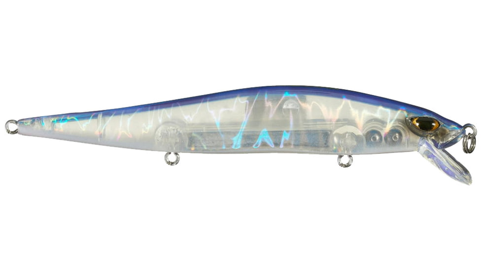 Duckett Fishing Reveal Forward Facing Sonar Jerkbait, 4.5in, 3/4oz, Pro Blue, DBRJ 3/4 PB