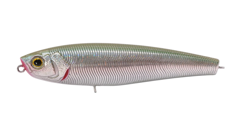 Duckett Fishing Super Sound 95 Topwater, 3-3/4in, 1/2oz, Ausagi Ghost, MXTW95 AG