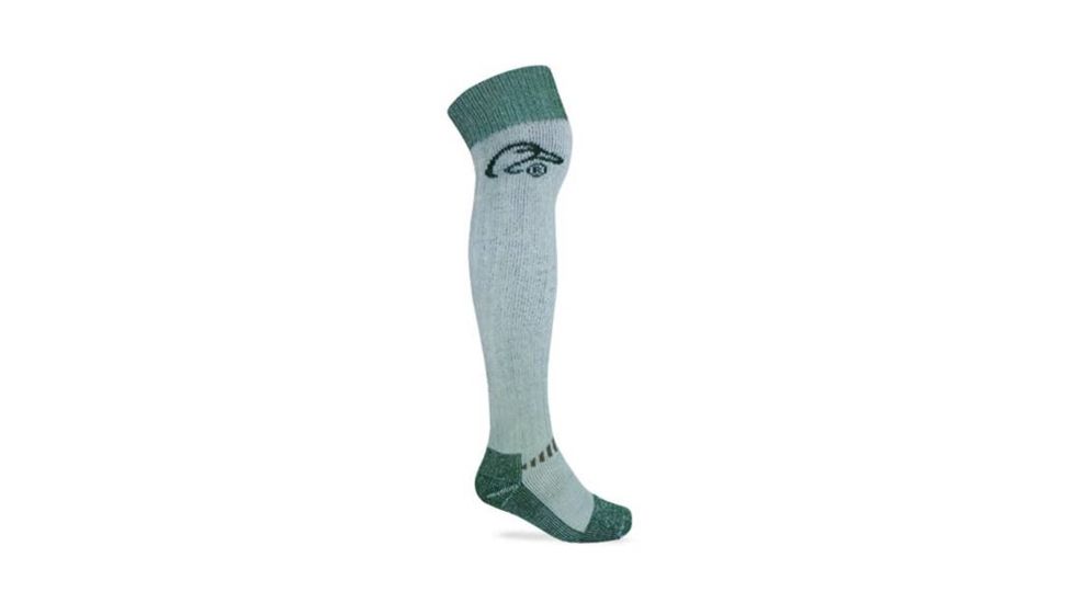 Ducks Unlimited Wool Blend Wader Sock - Mens, Tan / Green, Large 797