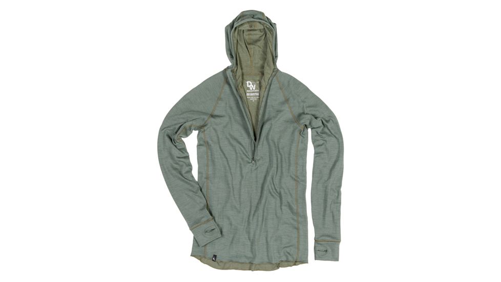 Duckworth Comet 1/2 Zip - Mens, Spruce, Small, DW10557-25-1