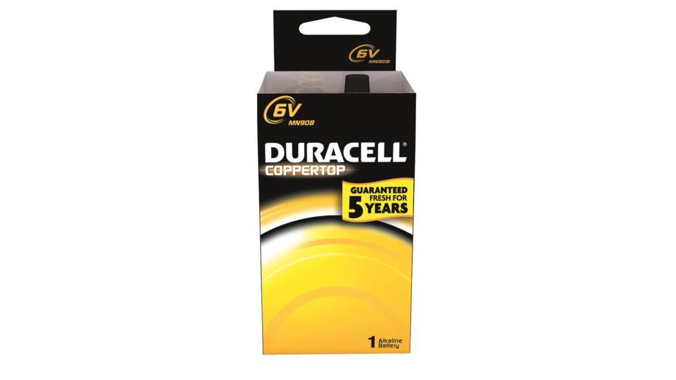 Duracell Coppertop Battery, 6 Volt 1 pk. MN908