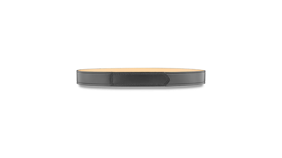 1-1/2" Plain Leather Hook &amp; Loop Tip Garrison Belt