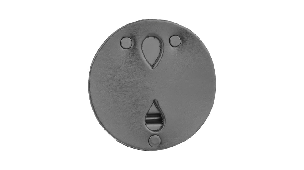 Leather Round Badge Holder
