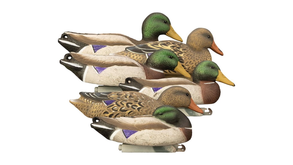 Higdon Outdoors Full Size Mallard Foam Filled 6pk 66AAA624, HG18024